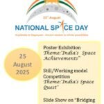 National Space Day- 25th Aug