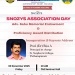 Snozys Association Day 19 Dec 2025