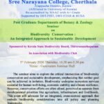 Seminar on Biodiversity Conservation 5th Feb 2026