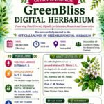 Green Bliss- Official Launch Digital Herbarium 3 Aug