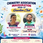 Chemistry Association Inauguration 30 Sep 2026