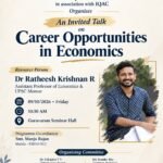 Talk on Career Opportunities in Economics 9 Oct 2026