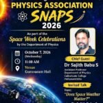 Physics Association Inauguration 7 Oct 2026